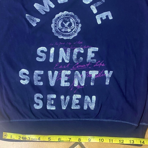 American Eagle Medium Juniors Cropped Top - Picture 4 of 4